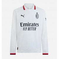 Fotbalové Dres AC Milan Venkovní 2024-25 Dlouhý Rukáv